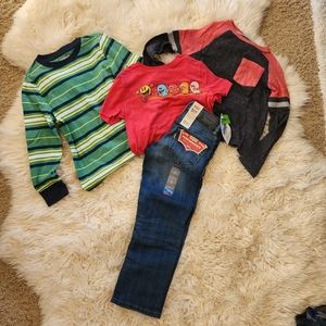 Levi's NWT 511 Youth Jeans Z 7 plus three tops (tops do not have tags)